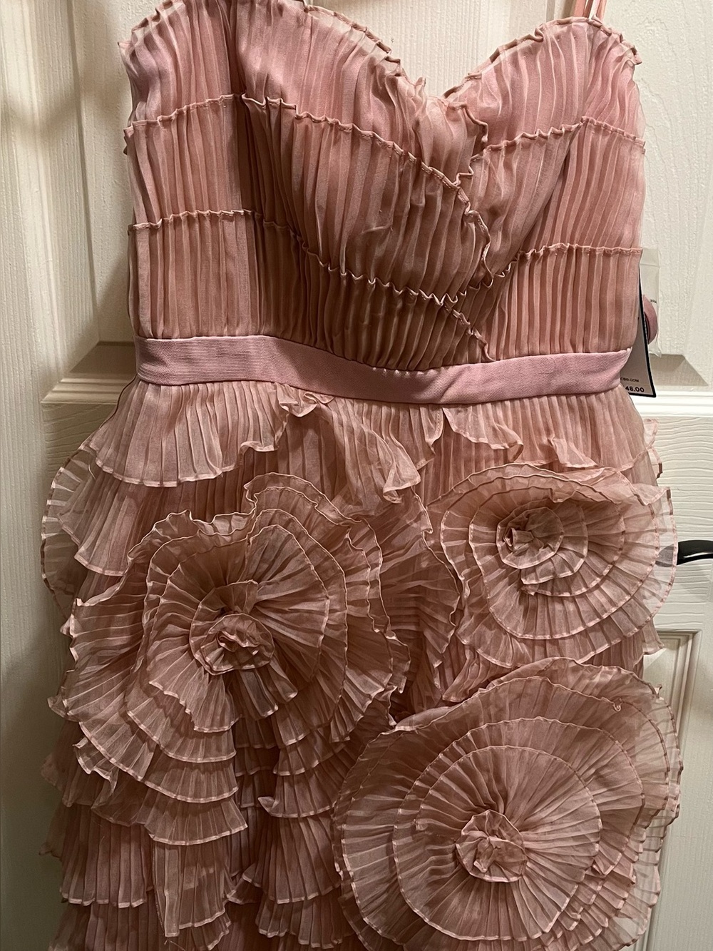 BCBG Maxzaria Ruffled Party/Formal Dress